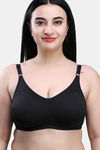 Maroon Clothing Double Layered Non Wired Full Coverage T-Shirt Bra (Pack of 2) - Multicolor — thumbnail 6